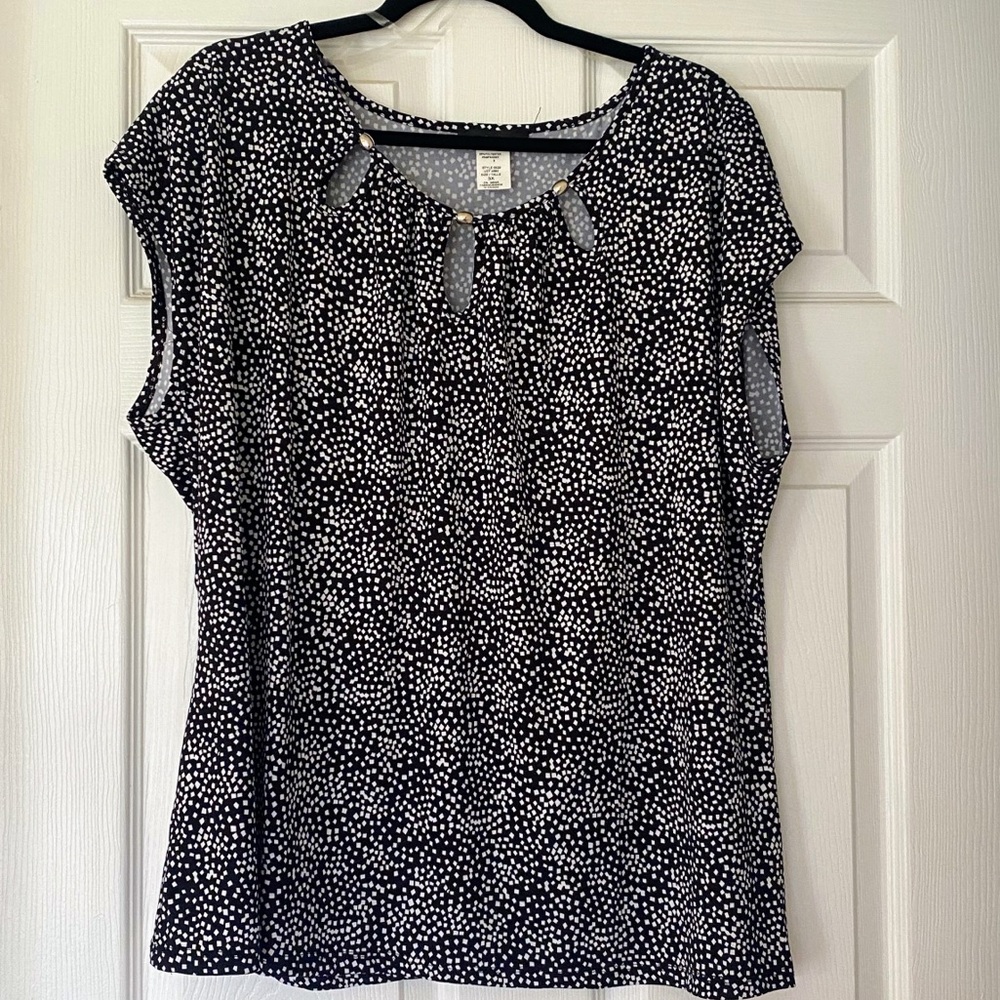 Mandy Evans Black and White Tunic - Picture 2 of 5